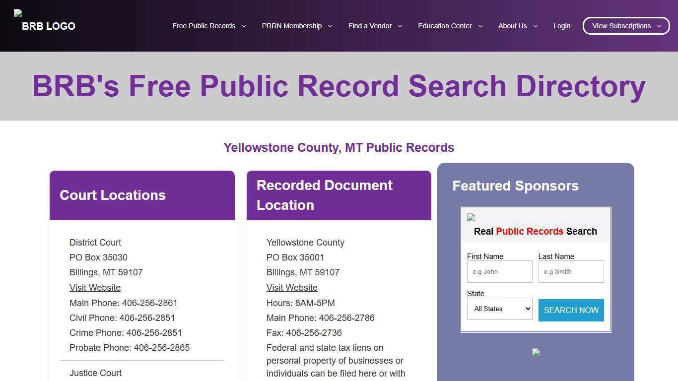 Free Sites County | BRB