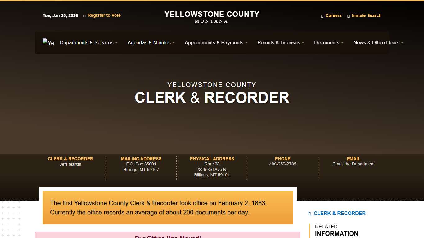Clerk & Recorder